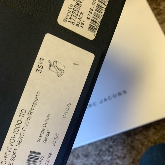 Sergio Rossi - Black patent wedge; 35.5 Us Size - Picture 9 of 9